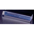 Acrylic Rectangle Base w/ Full Beveled Edge (4"x7"x1")